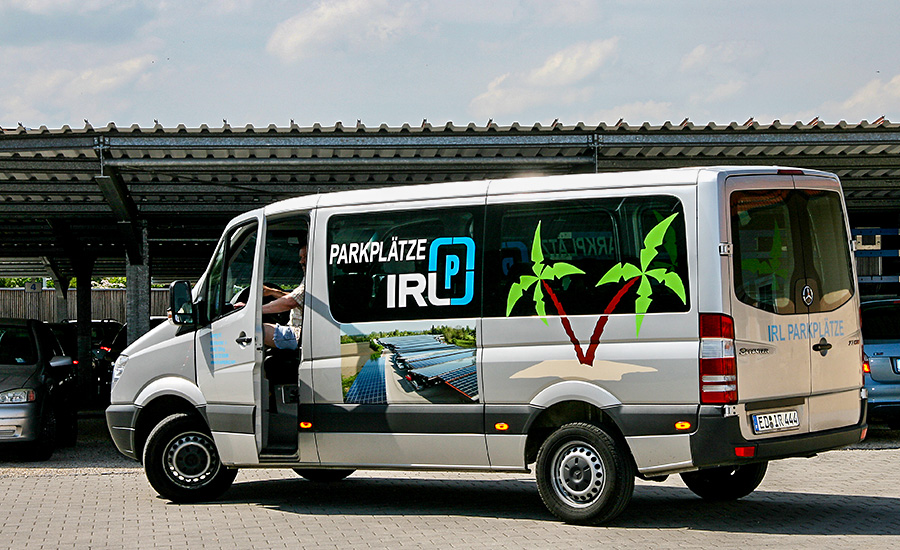 Parken nahe Flughafen München